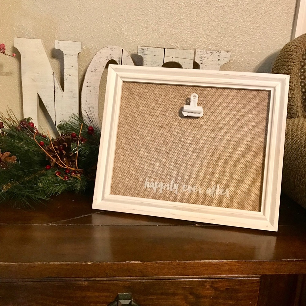 Happily ever after picture frame